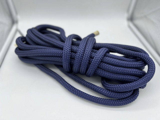 5/8" Double Braid Navy x 25 Feet w/12" Eye