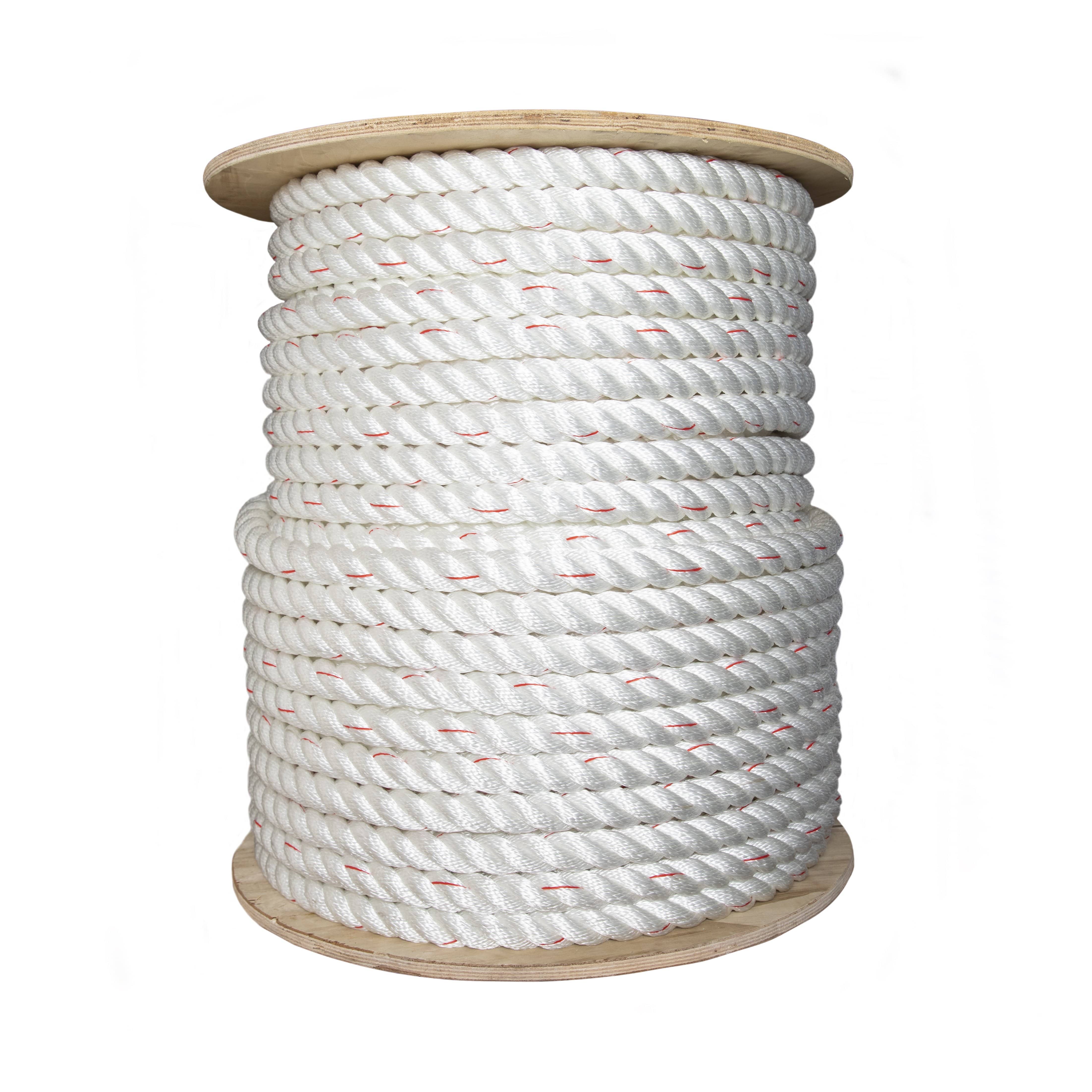 3-Strand Twisted Poly-Dacron Combination Rope