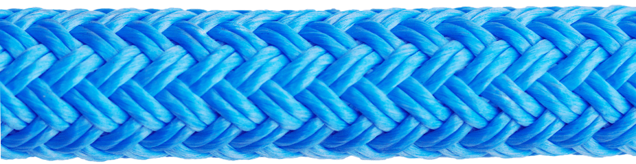 blue rigging rope