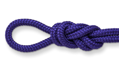 purple diamond braid polypro rope