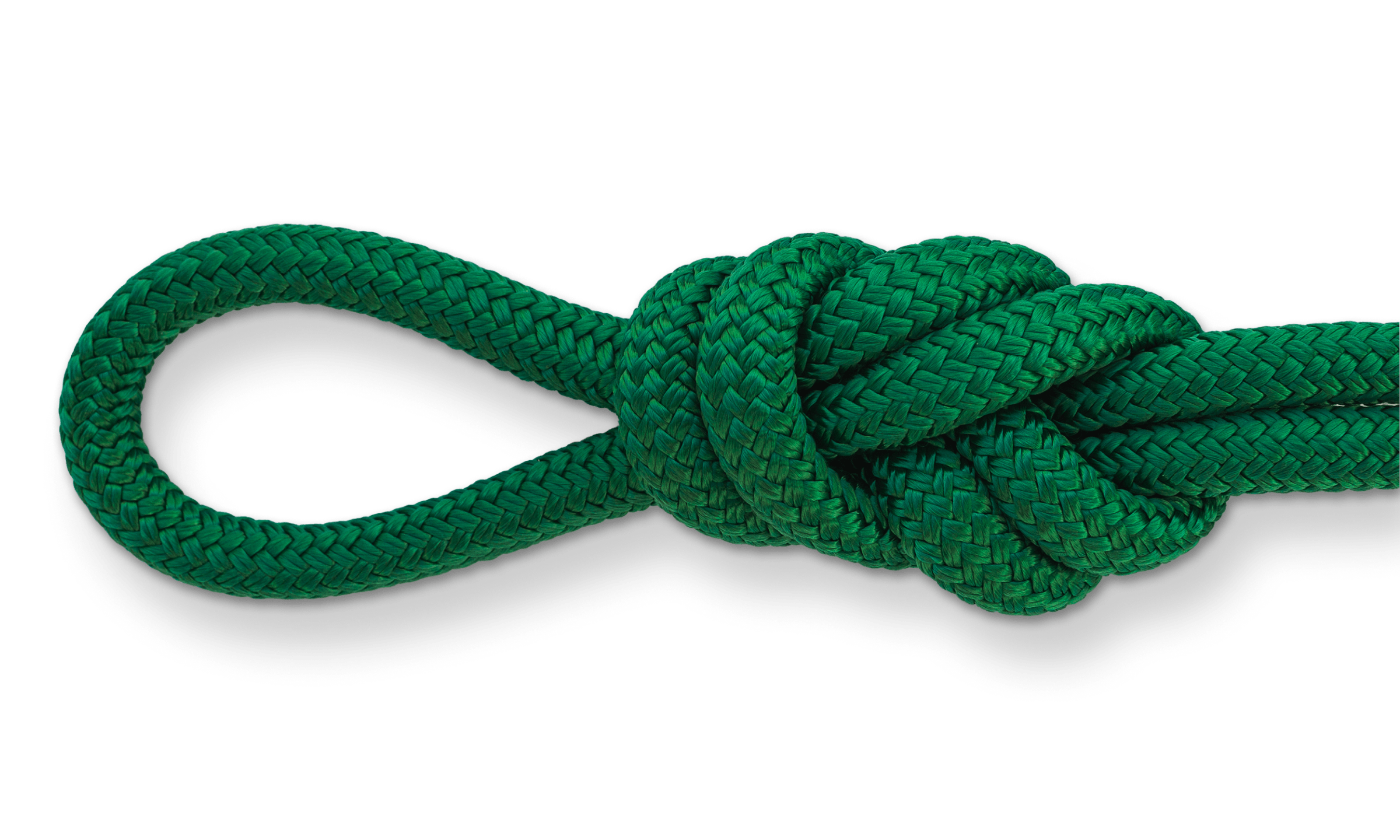 green double braid nylon rope