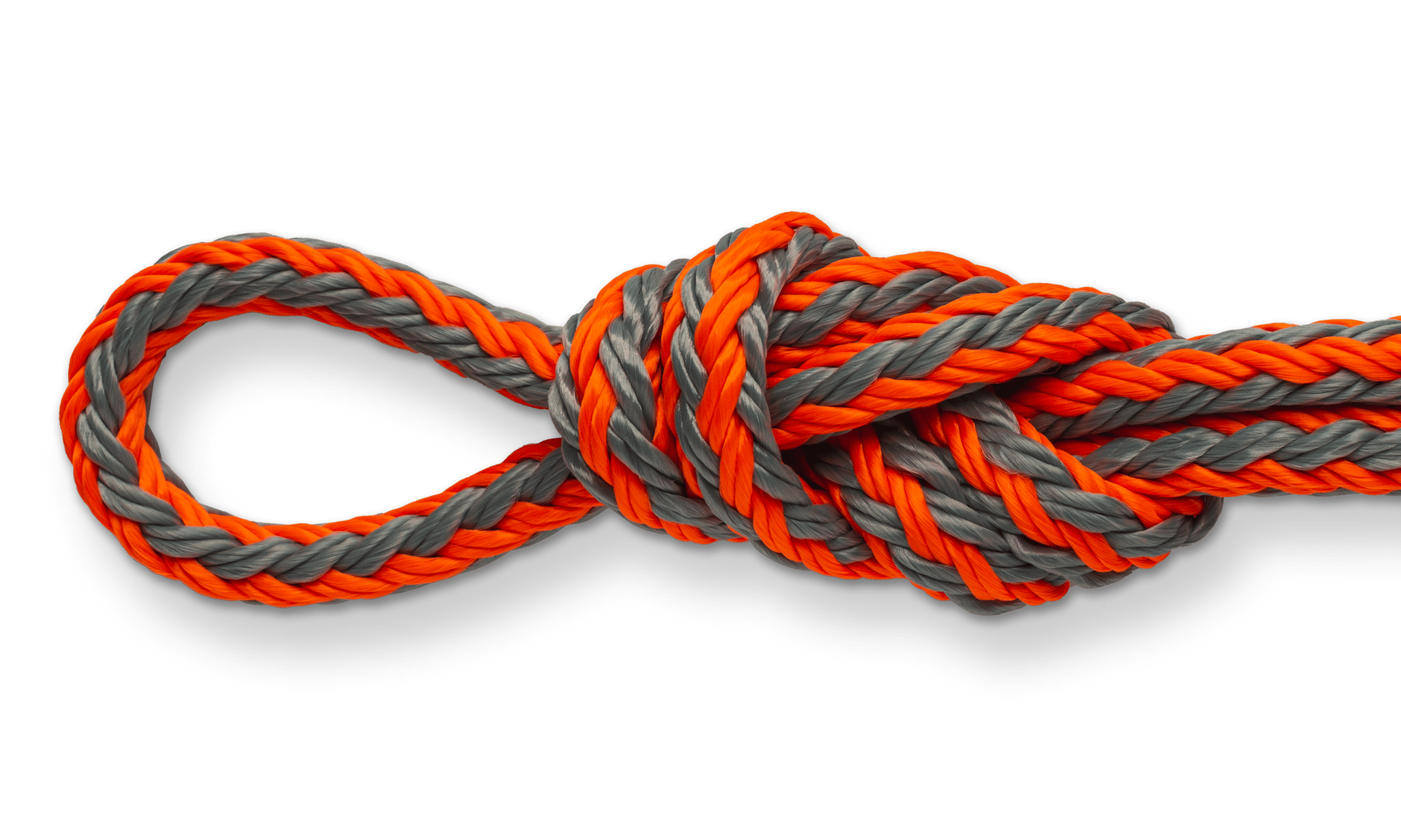 tRex Rigging Rope gray and orange