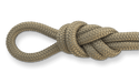 tan double braid nylon rope