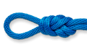 pacific blue solid braid polypro rope