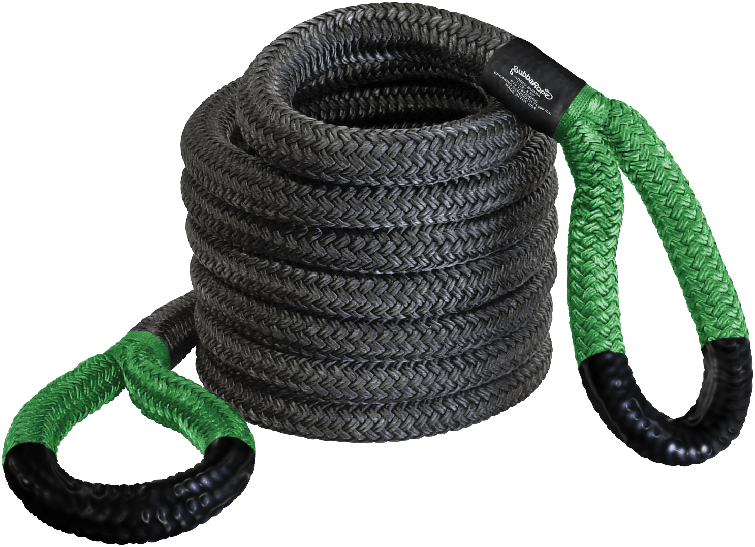 1-1/2" Power Stretch Recovery Rope - green eyes