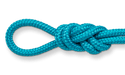 turquoise diamond braid polypro rope