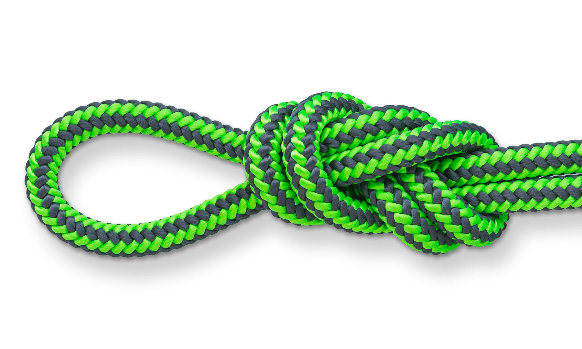 green/black hawkeye climbing rope